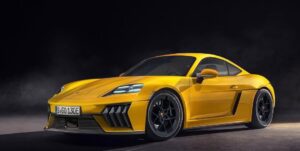 The new Porsche 718 Cayman and Boxster EV